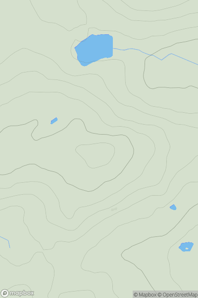 Thumbnail image for White Law [The River Tweed to the English Border] [NT514303] showing contour plot for surrounding peak